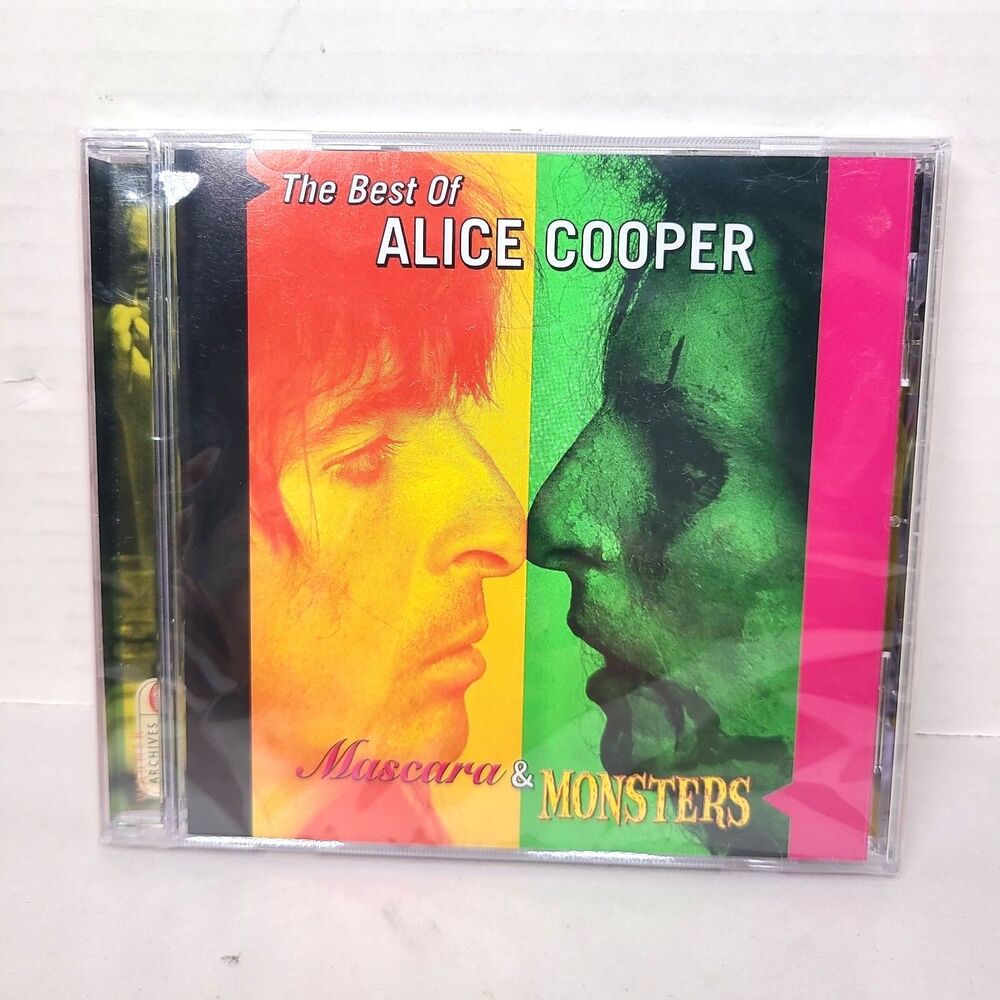Alice Cooper Mascara & Monsters: The Best Of Alice Cooper CD New Sealed
